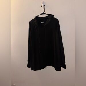 Athletic Black Hoodie